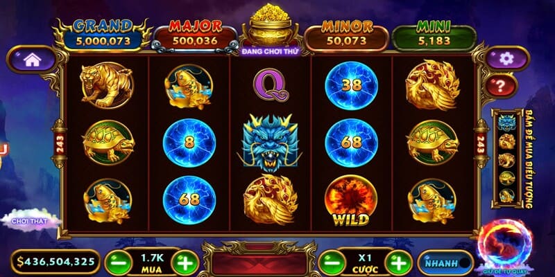 Khám Phá Kho Báu Tứ Linh - Game Nổ Hũ Hot Nhất 2024